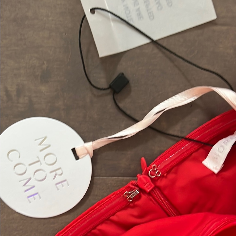 “More to Come” Strapless Red Dress NWT - Picture 3 of 3